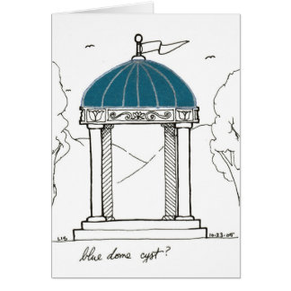 Blue Dome card