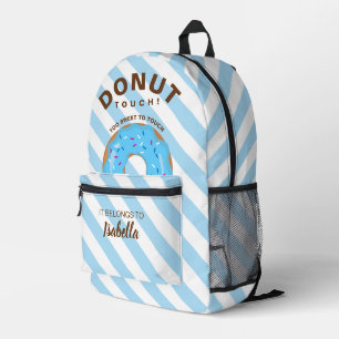 Blue Donut Backpack