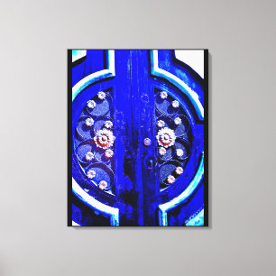 Blue Door Canvas Print