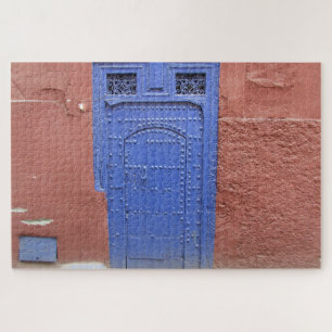 blue door jigsaw puzzle