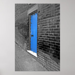 Blue Door Poster