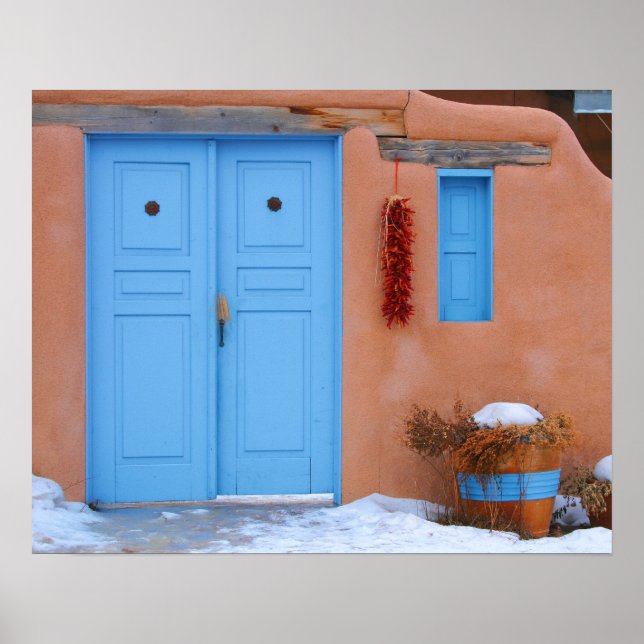 Blue Door Print (Front)