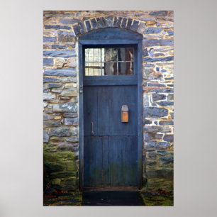 Blue Door Print