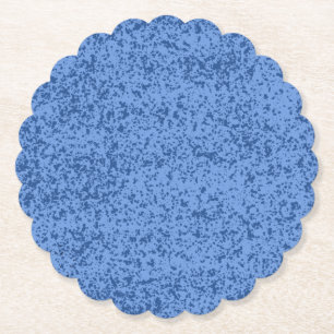 Blue Dot Chaos Paper Coaster