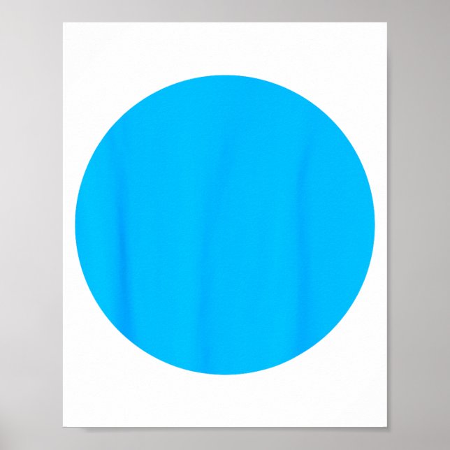Blue Dot Democrat Blue For Nebraska Maine Map Dist Poster (Front)
