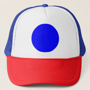 Blue Dot in a Red State Nebraska Vote Harris 2024 Trucker Hat