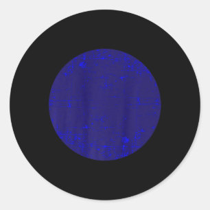 Blue Dot In A Red State Nebraska Vote Kamala Harri Classic Round Sticker