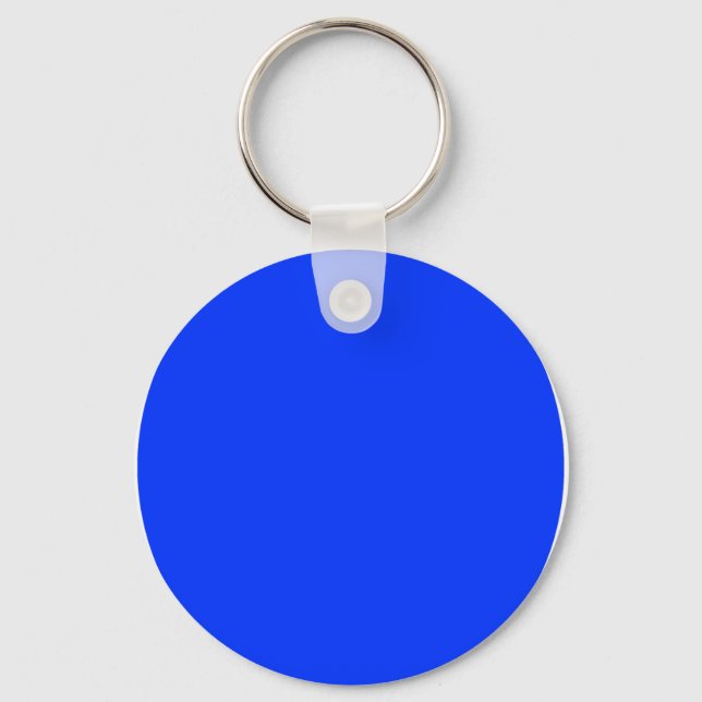 Blue Dot Key Ring (Front)