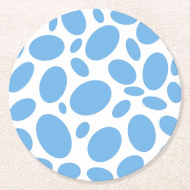 Blue Dots Coaster (Front)