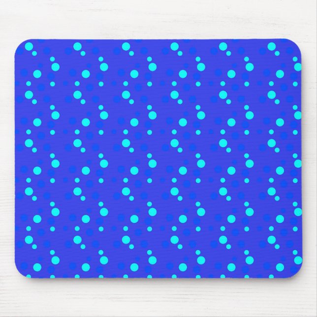 blue dots mouse pad (Front)