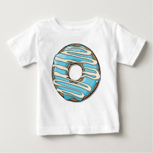 Blue Doughnut, Doughnut, Icing, Frosting, Glaze Baby T-Shirt