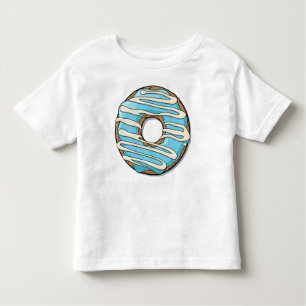 Blue Doughnut, Doughnut, Icing, Frosting, Glaze Toddler T-Shirt