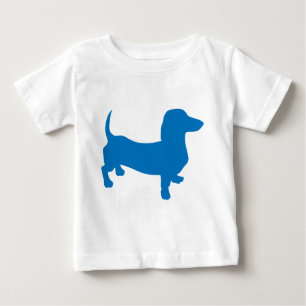 Blue Doxie, Dachshund Baby T-Shirt