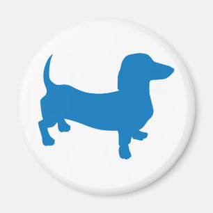 Blue Doxie, Dachshund Magnet