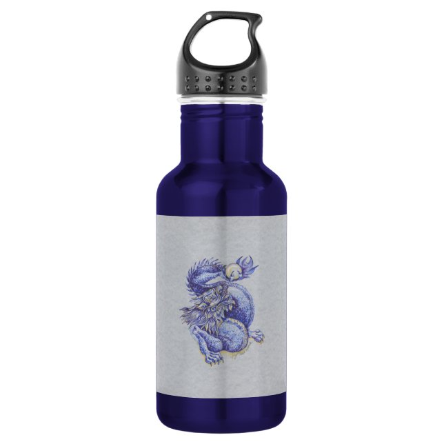 Blue Dragon 532 Ml Water Bottle (Front)
