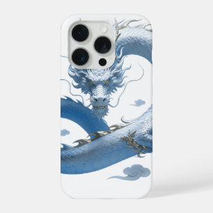Blue Dragon Art   Mythical Fantasy Aesthetic   Ori iPhone 15 Pro Case
