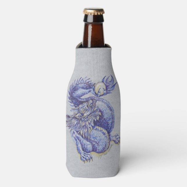 Blue Dragon Bottle Cooler (Bottle Front)