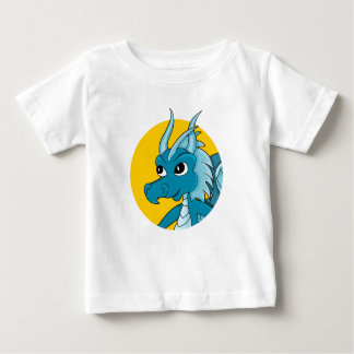 Blue dragon cartoon baby T-Shirt