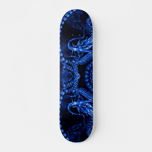 Blue Dragon Element Pro Park Board Skateboard (Front)