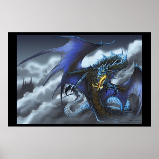 Blue Dragon - "Fly By Night" Poster (Front)