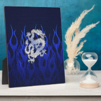 Blue Dragon in Chrome Carbon Fibre Styles