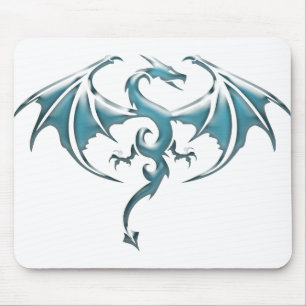 Blue Dragon Mouse Pad