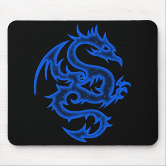 BLUE DRAGON MOUSE PAD