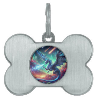 Blue Dragon Pet ID Tag