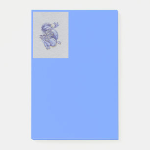 Blue Dragon Post-it Notes