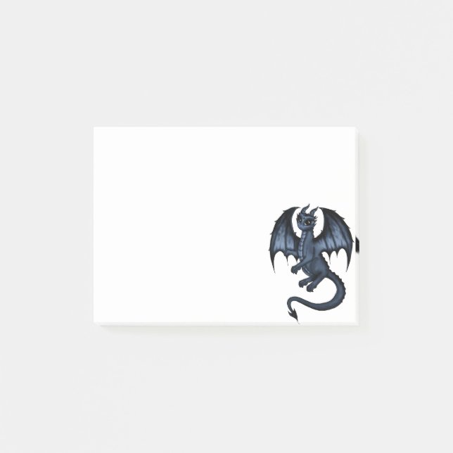 blue Dragon Post-it Notes (Front)