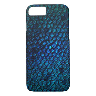 Blue Dragon Scale Design Case-Mate iPhone Case