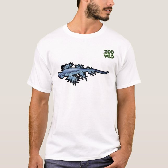 Blue Dragon Sea Slug Nudibranch T-Shirt (Front)