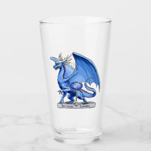 Blue Dragon: September’s Birthstone Sapphire Glass