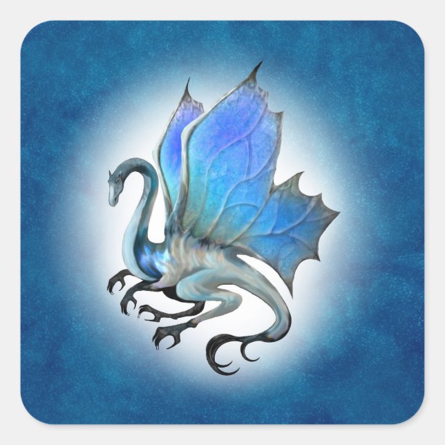 Blue Dragon Stickers (Front)