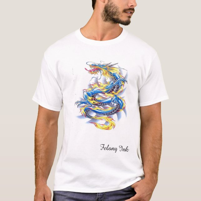Blue Dragon T-Shirt (Front)