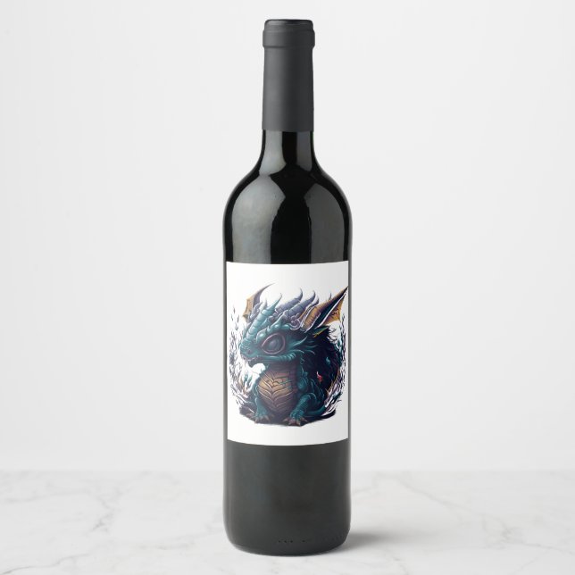 blue-dragon-with-purple-head-purple-head wine label (Front)