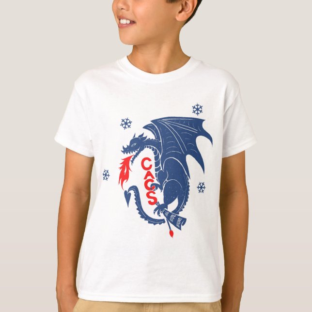 Blue Dragon Youth T-Shirt (Front)