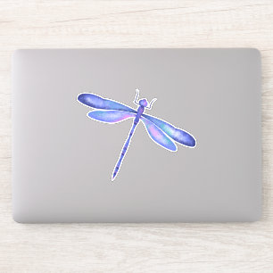 Blue Dragonfly Custom - Cut Vinyl Sticker