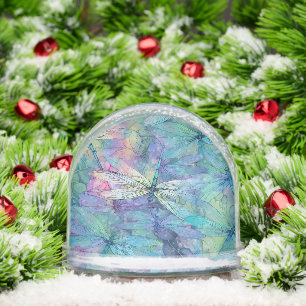Blue Dragonfly Dreams Snowglobe