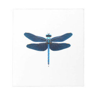 Blue Dragonfly - Insect Wildlife Animal Lover Ento Notepad