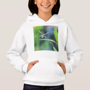Blue Dragonfly Kid's Hoodie