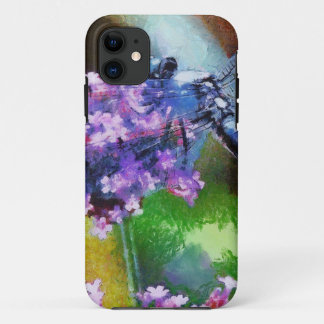 Blue Dragonfly on Wild Garlic Dot Art Case-Mate iPhone Case