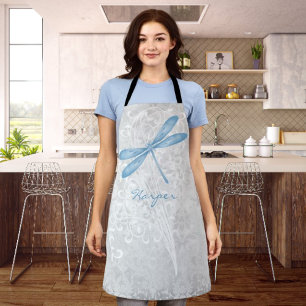 Blue Dragonfly Personalised Apron