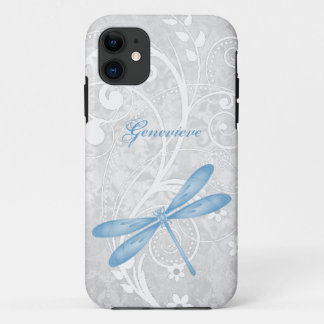 Blue Dragonfly Personalised Case-Mate iPhone Case