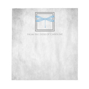 Blue Dragonfly Personalised Notepad