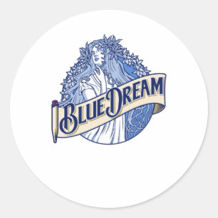 Blue Dream Classic Round Sticker