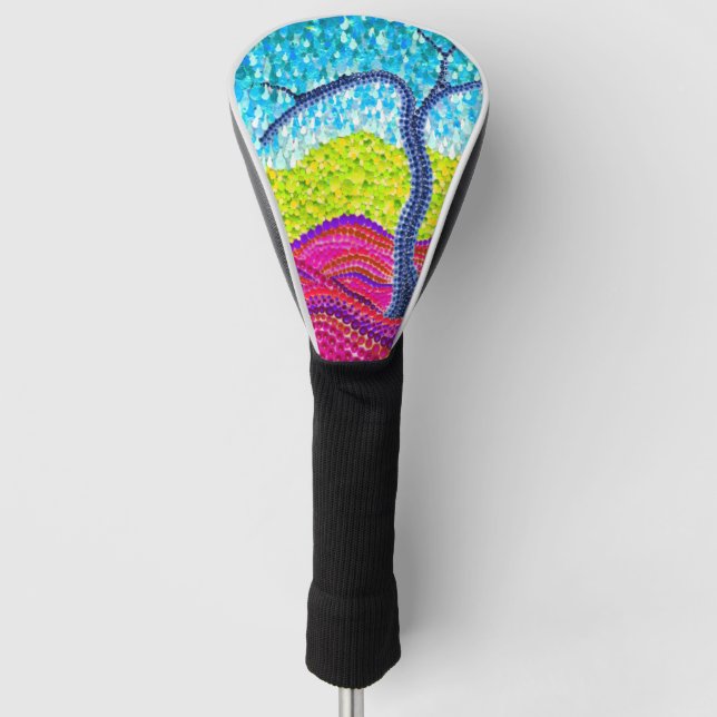 Blue Dream Tree Golf Head Cover (Front)