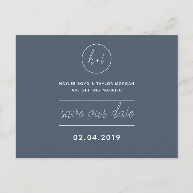 Blue Dreams Postcard (Front)