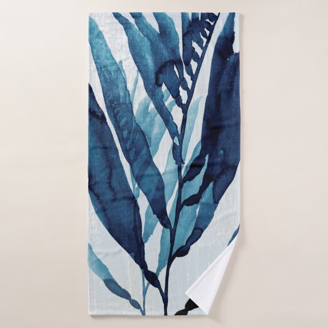 Blue Drift I Bath Towel (Bath Towel)