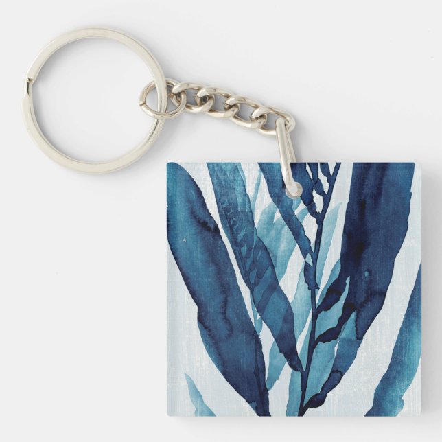 Blue Drift I Key Ring (Front)